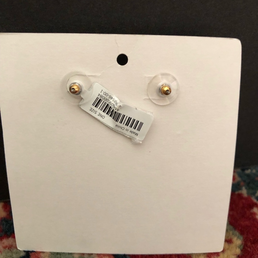 Banana Republic rhinestone post earrings - Picture 2 of 2